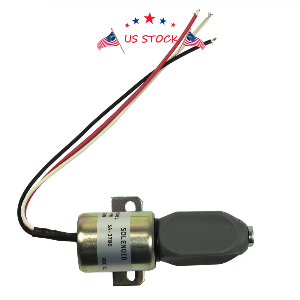 Solenoid for Kubota 21HP Grasshopper 721D2 Mower (1991–2005)