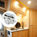 Push Button Latch Knob Catch Lock for RV Drawer Cupboard Door