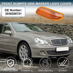 1 Pc Left Front Bumper Side Marker Light Cover for Mercedes-Benz (2003–2009)
