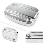Left Brake Master Cylinder Cover Cap for Harley Touring Street Road Glide V-Rod