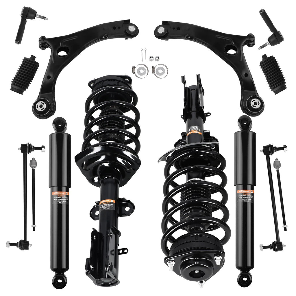 Front Rear Struts Spring Control Arm Tie Rod Sway Bar For Dodge Grand Caravan