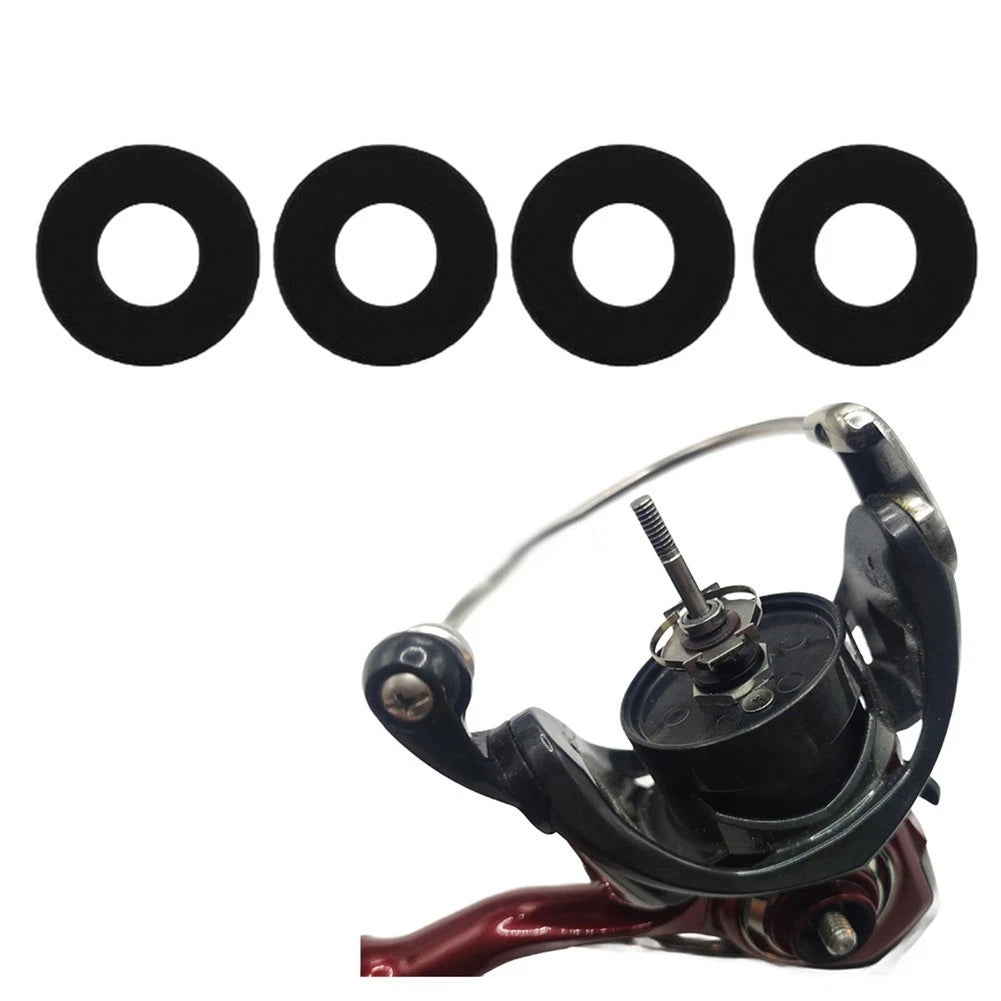 Gasket Set for Fishing Accessories (Carbon Fibre, Black)