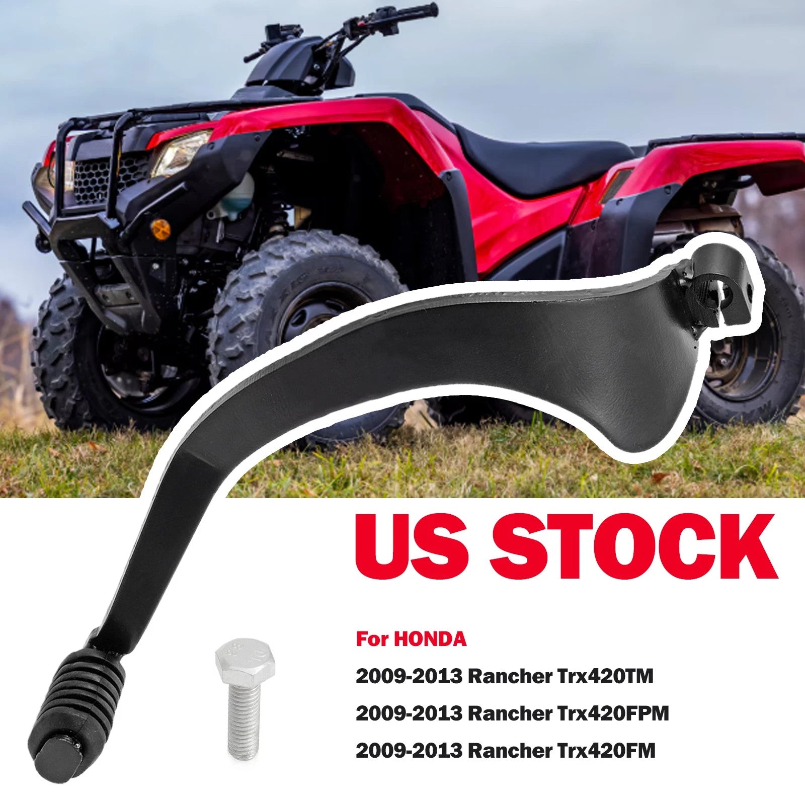 Gear Shifter Shift Lever for Honda Rancher TRX420FPM (2009–2013) 24700-HP5-305