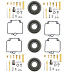 4X Carburetor Rebuild Kit for Suzuki GS500E (1989–2000) GSX1100G (1991–1993)