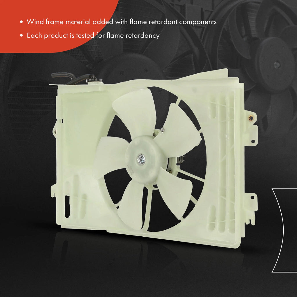 Cooling Fan Assembly with Shroud for Toyota Corolla Matrix (2003-2008)