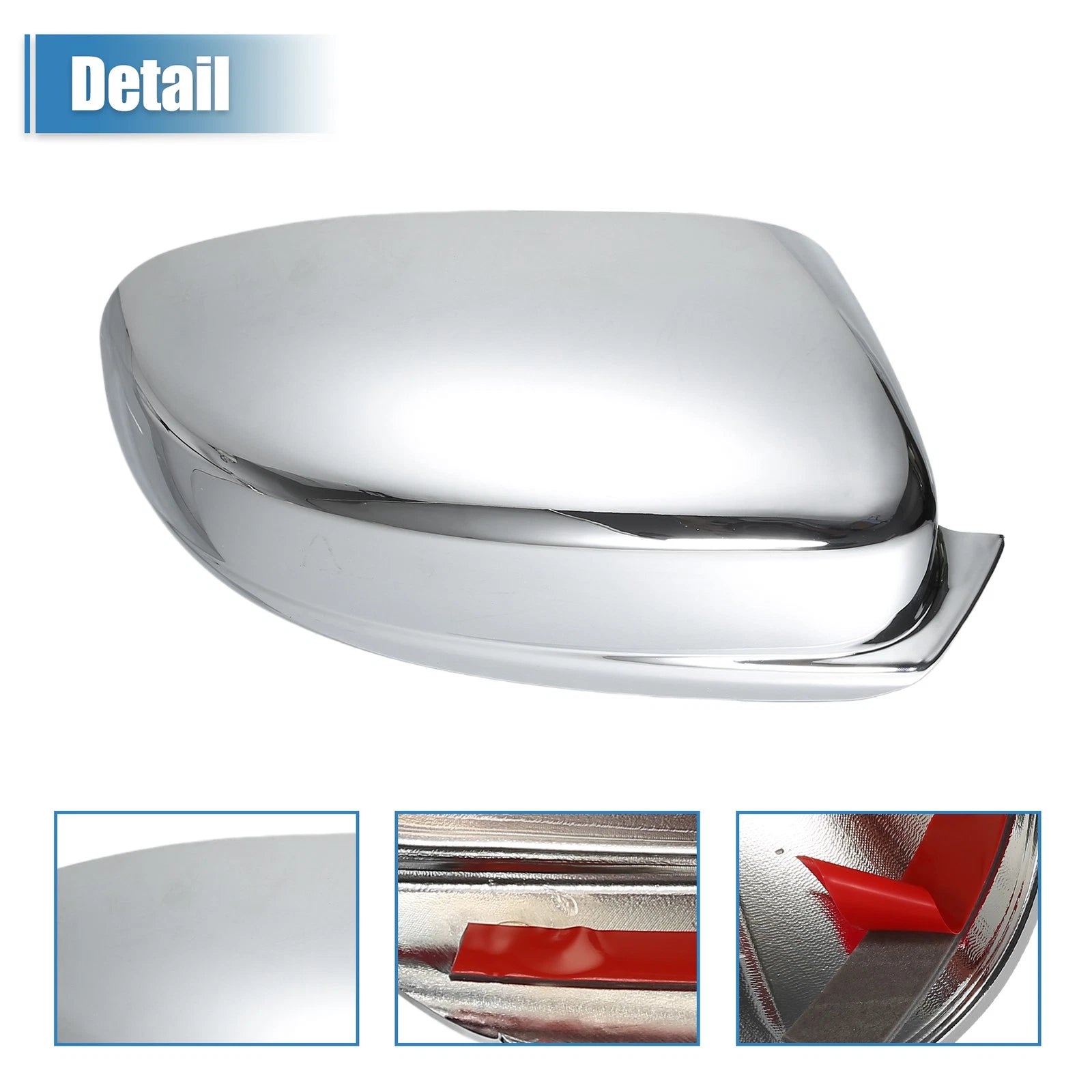 2Pcs Chrome Plated Mirror Cover Cap for Dodge Charger (2011–2022)