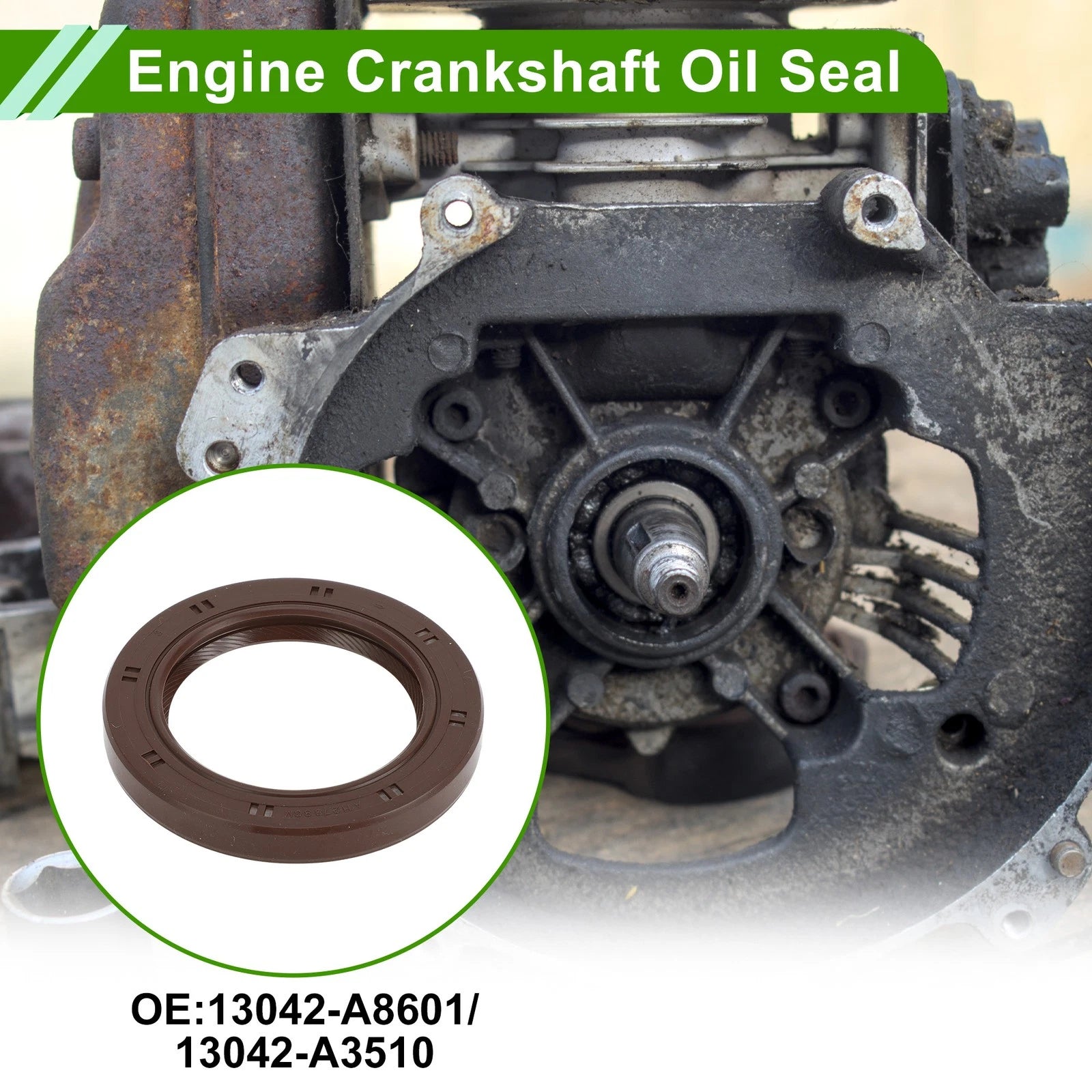 Crankshaft Oil Seal for Nissan Pathfinder 200SX 280ZX Van (1980–1989) No.13042-A8601