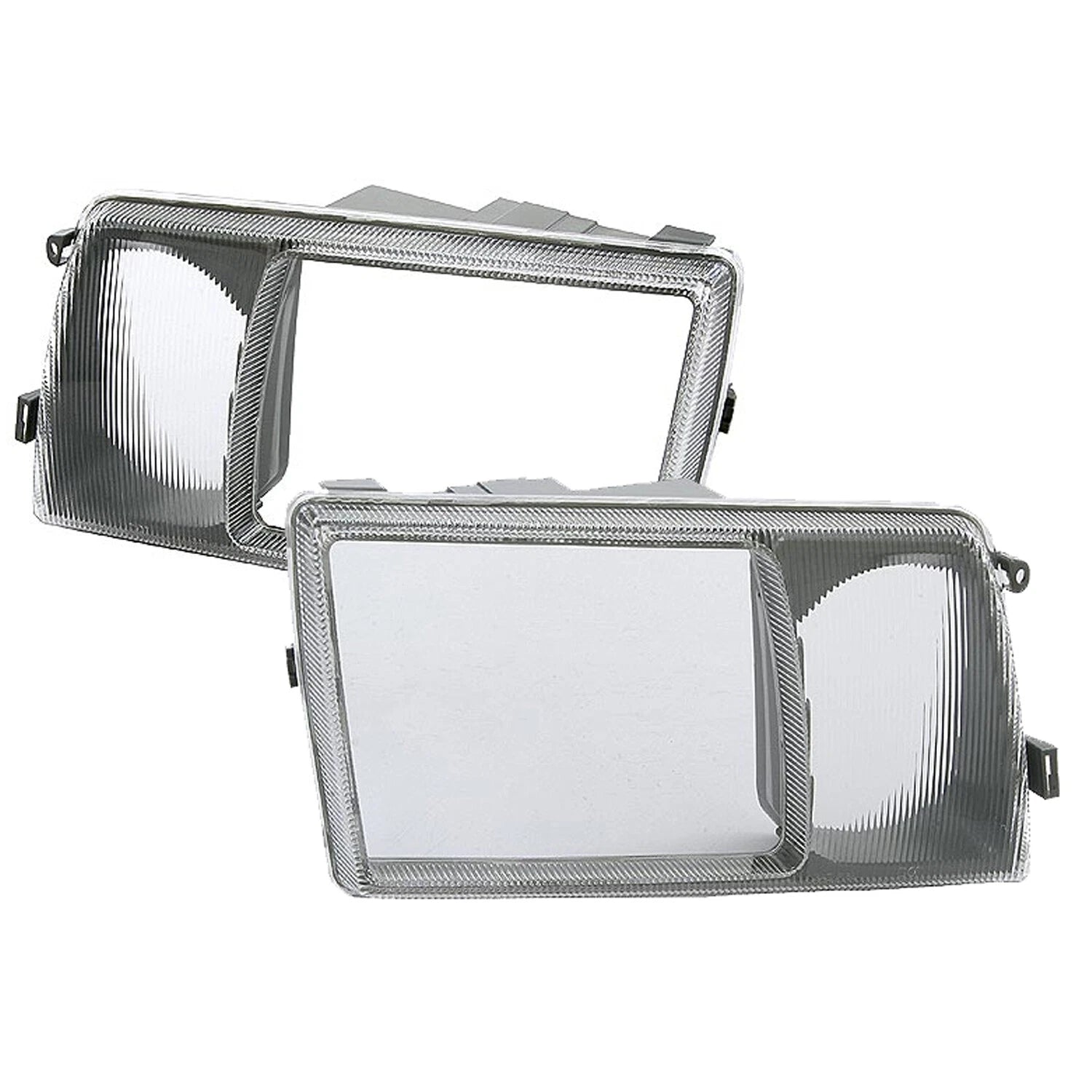 Set of 2 Headlights Door Bezel for Mercedes W126 (1979–1991)