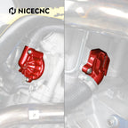 Inlet + Outlet Water Pump Cover Cap for Yamaha Raptor 700 700R (2011–2025)