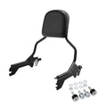 Black Sissy Bar Backrest Docking Hardware for Harley Fat Boy Breakout (18-25)