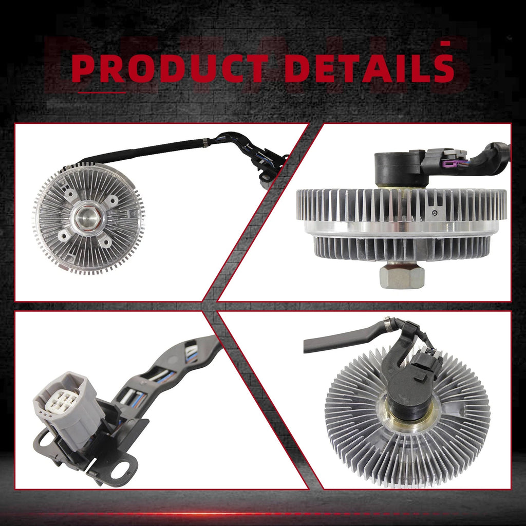 Electric Radiator Cooling Fan Clutch for Dodge Ram 6.7L (2010–2013)