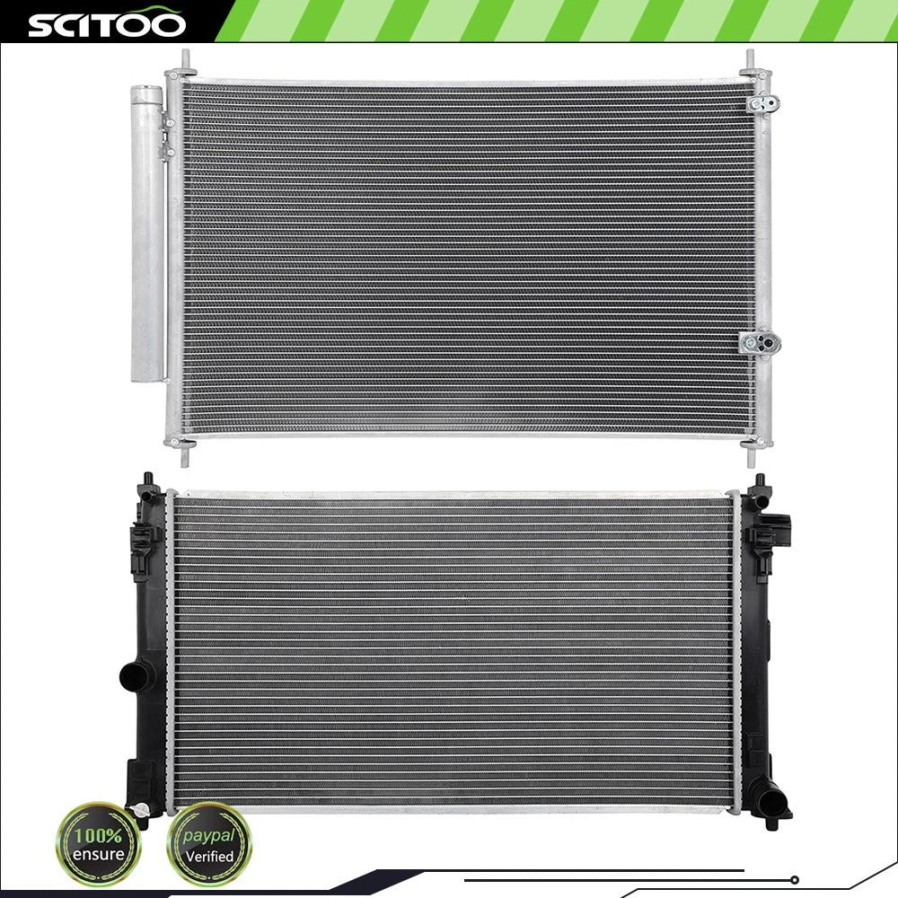 Aluminum Radiator & A/C Condenser Kit for Toyota Corolla (2019)