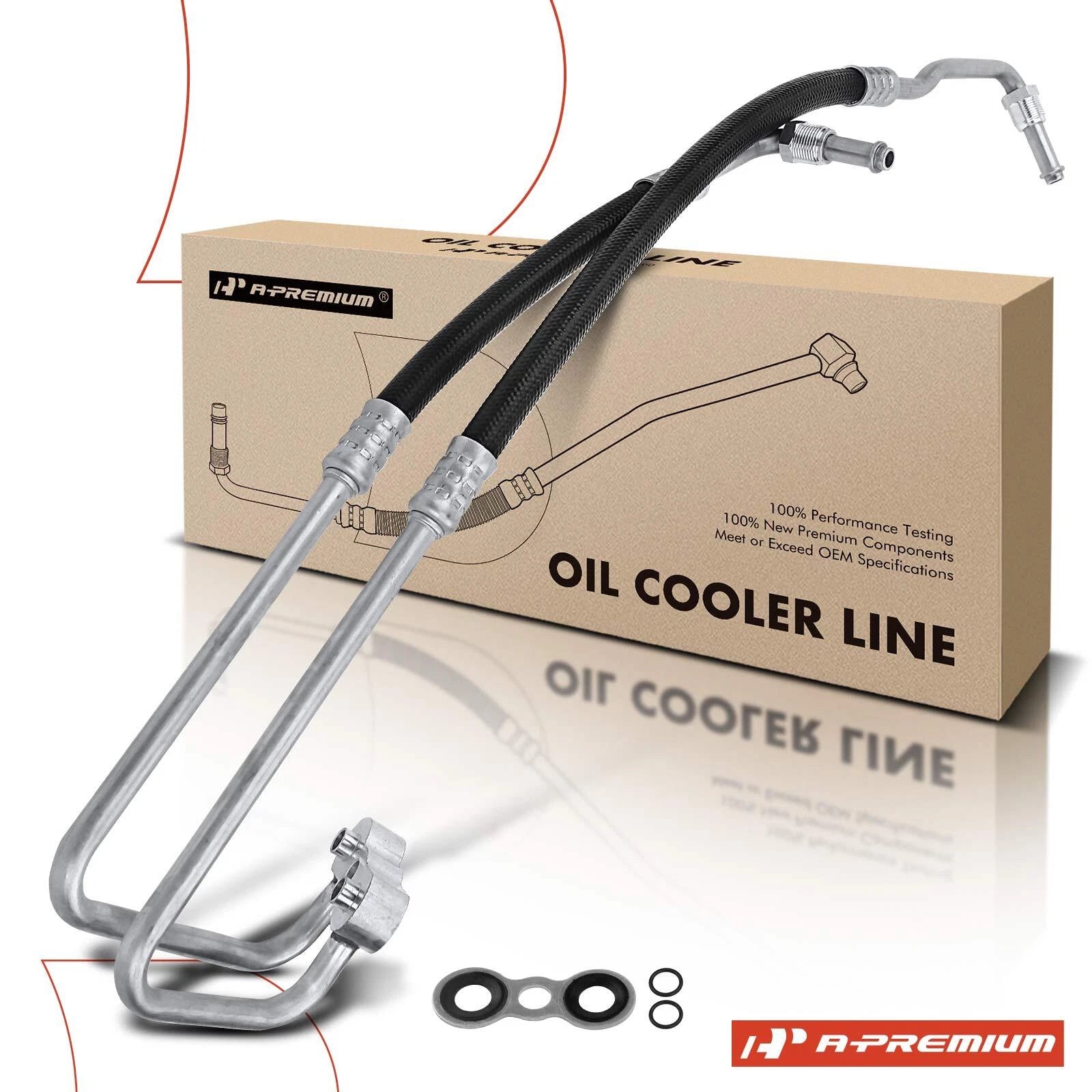Engine Oil Cooler Line for Chevrolet Blazer S10 GMC (1995)