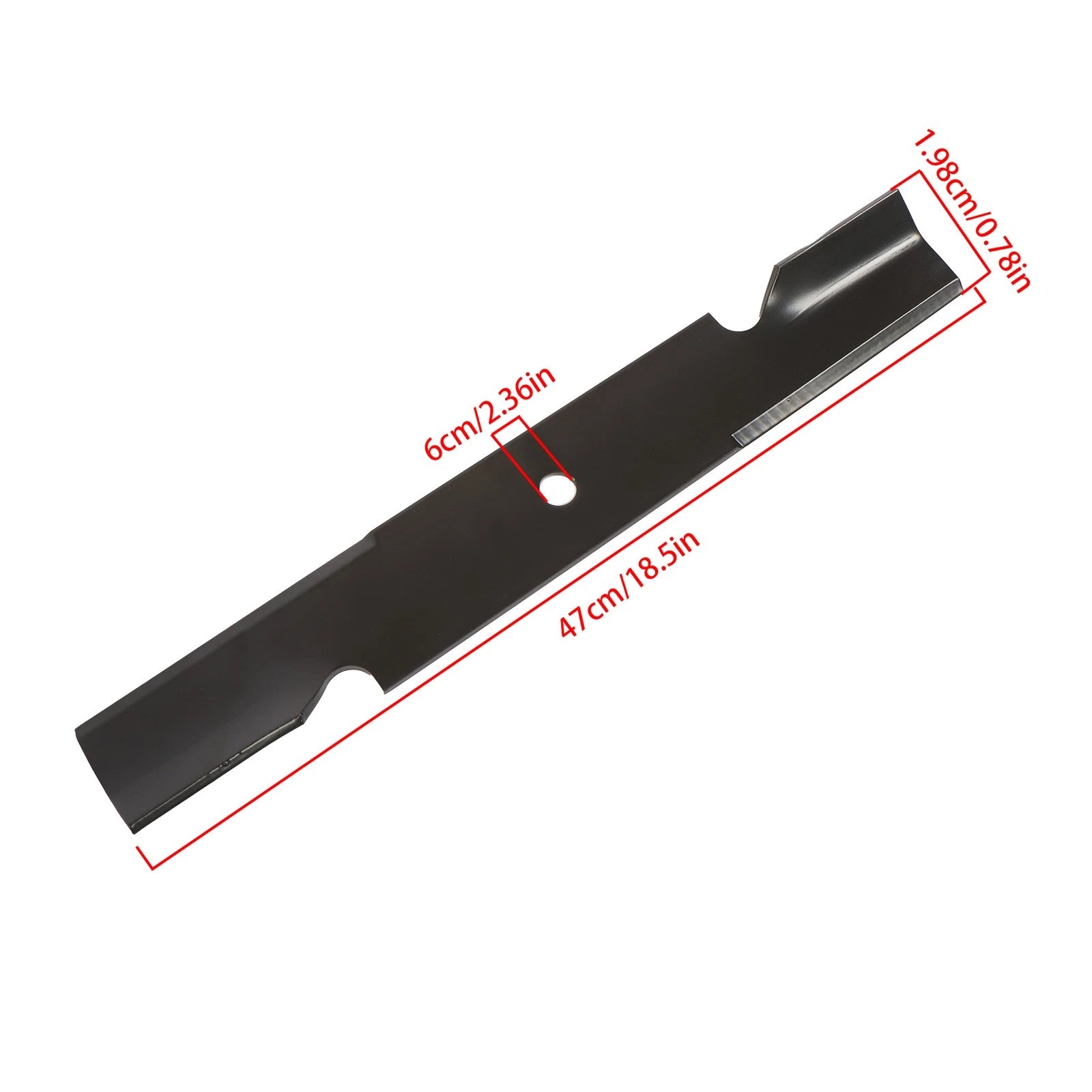 Set of 3 Black Blades for Scag 52" Mowers (Fits Various Models)