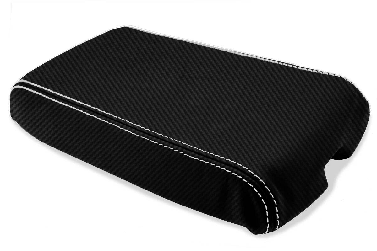 Console Lid Armrest Cover for Chevrolet Camaro (1982–1992) Carbon Fiber