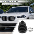 Outer CV Joint Boot Kit with Clamps for BMW X3 (2011–2017) 31607608096
