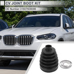 Outer CV Joint Boot Kit with Clamps for BMW X3 (2011–2017) 31607608096