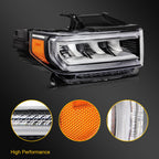 Headlight for GMC Acadia (2020–2023) with LED DRL Right Side