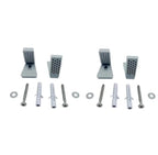 Toilet Base Mounting Kit L Shape Screws 34mm 43mm 65mm for Single Unit