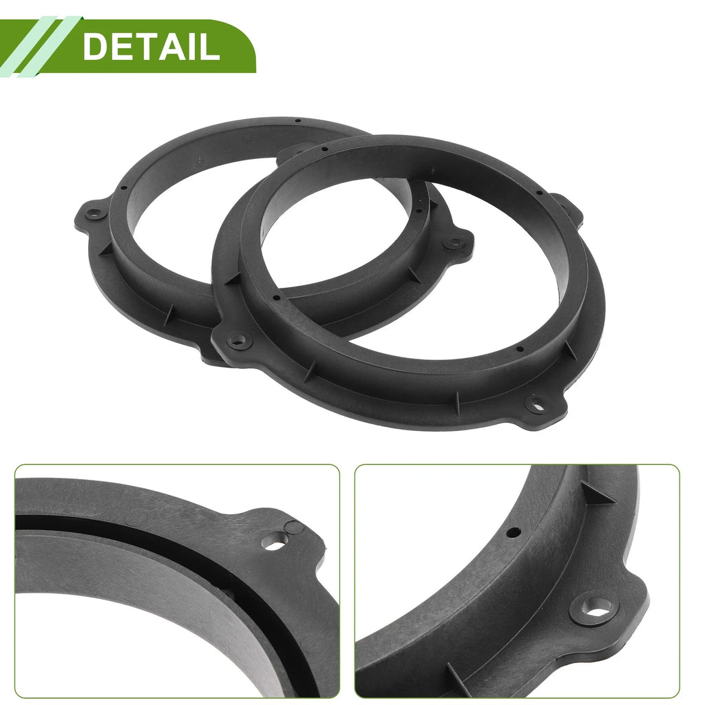 2X Speaker Spacer Ring Adapter for Kia Soul (6.5")