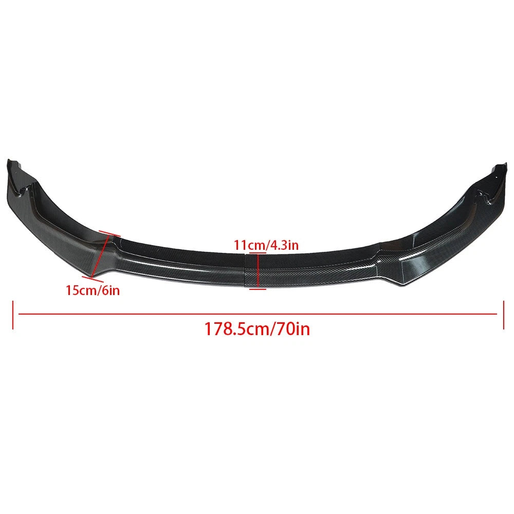 Front Lower Bumper Lip Kit for BMW M3 M4 F80 F82 F83 (2015–2019)