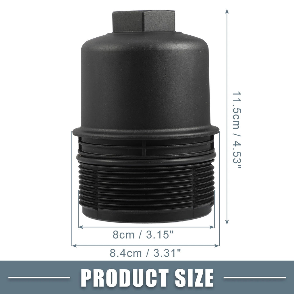 Engine Oil Filter Housing Cover Cap 06E115405H for Audi A6 A7 (2016–2018)