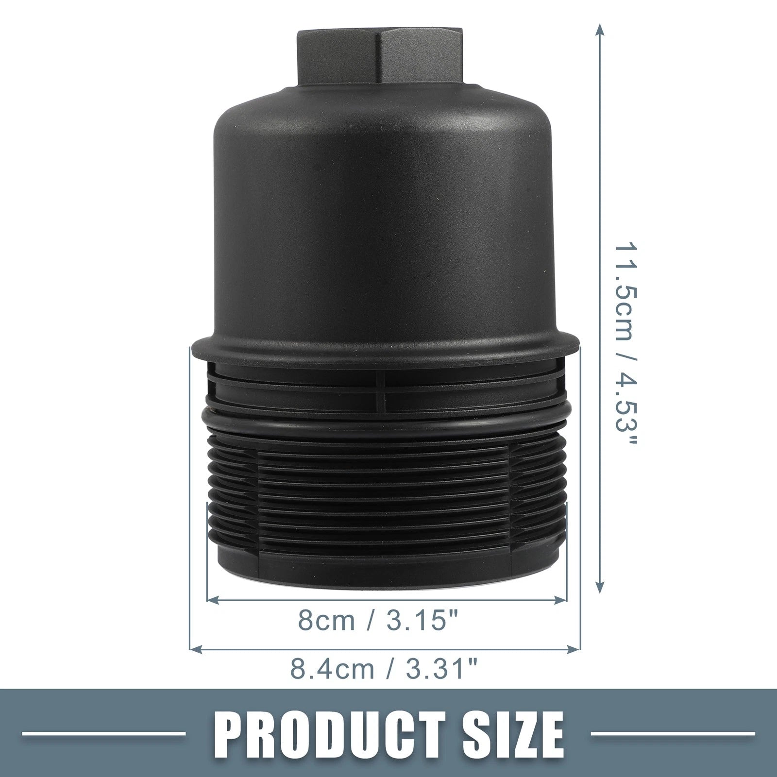Engine Oil Filter Housing Cover Cap 06E115405H for Audi A6 A7 (2016–2018)
