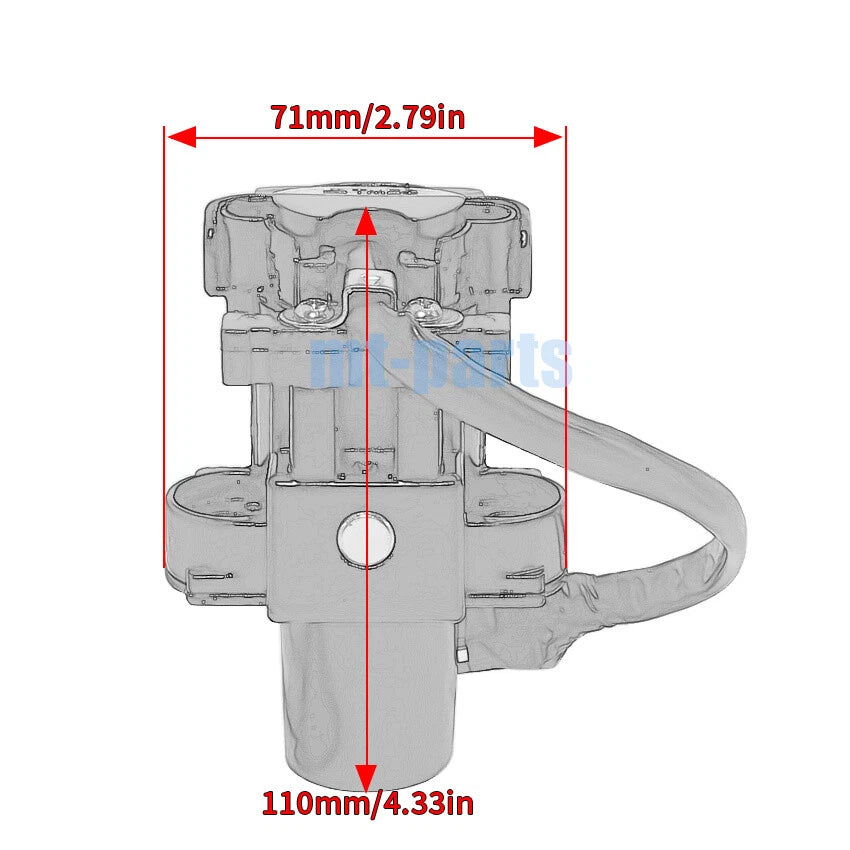 Ignition Key Switch for Honda CRF450L (2019–2020) / CRF450RL (2021–2023) 35100-MKE-A51