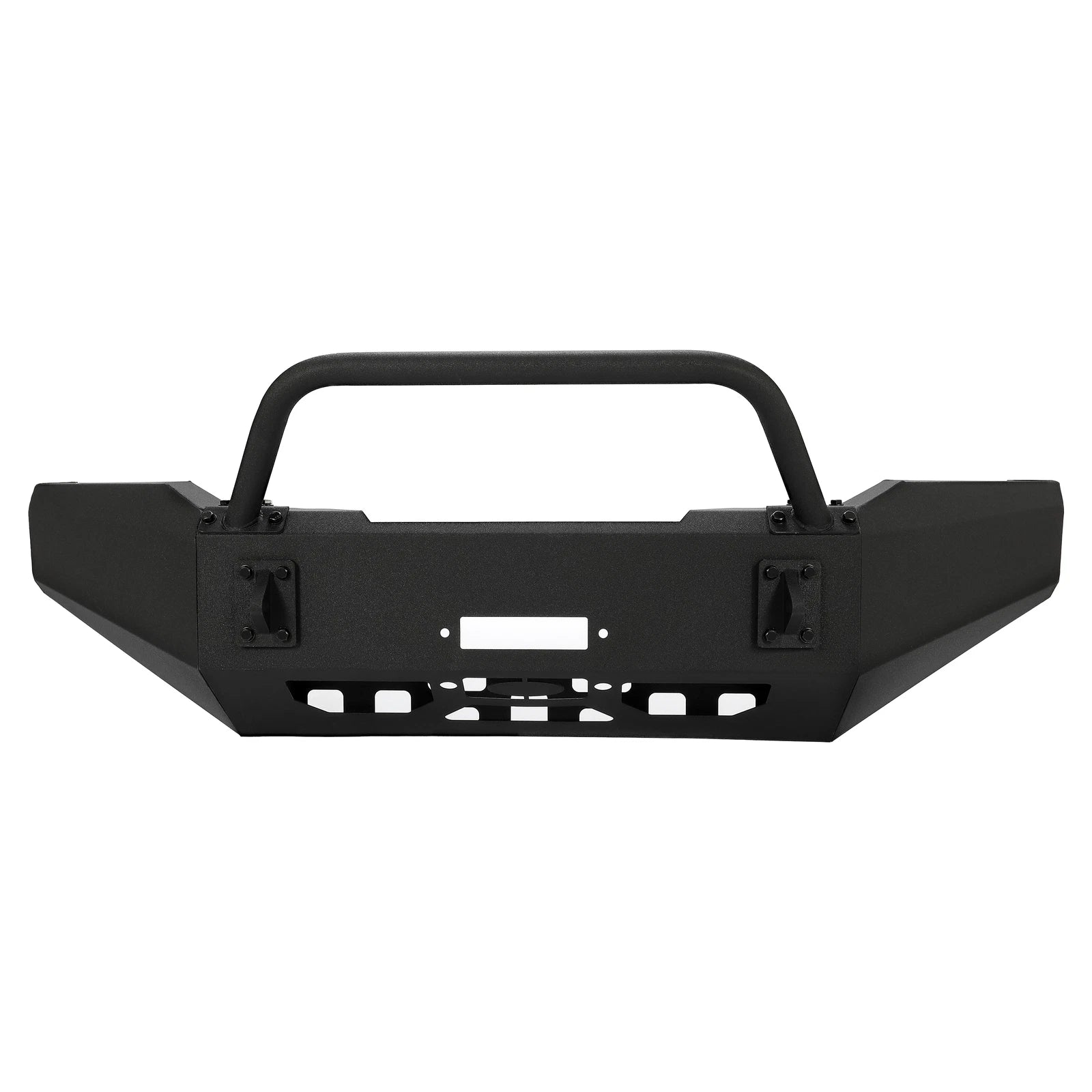 Front winch bumper with bull bar for Ford F250 F350 Super Duty (1999–2004)