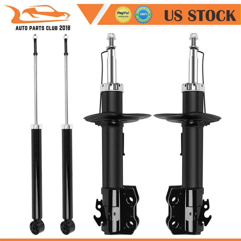 Set of 4 Shocks Struts for Toyota Yaris 2006–2015 (1.5L L4)