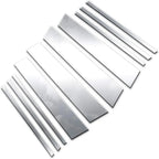 Luxury FX Polished Pillar Post Trim Kit for Volkswagen Tiguan (2018–2023)