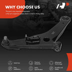 Front Right Lower Control Arm with Ball Joint for Mitsubishi Outlander