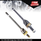 Pair Front Axle Shafts for Dodge Ram 1500/2500 (1994–2001)