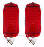 LED Tail Lights Stop Turn Rear for Chevy and GMC Fleetside Pickup (1960–1966)