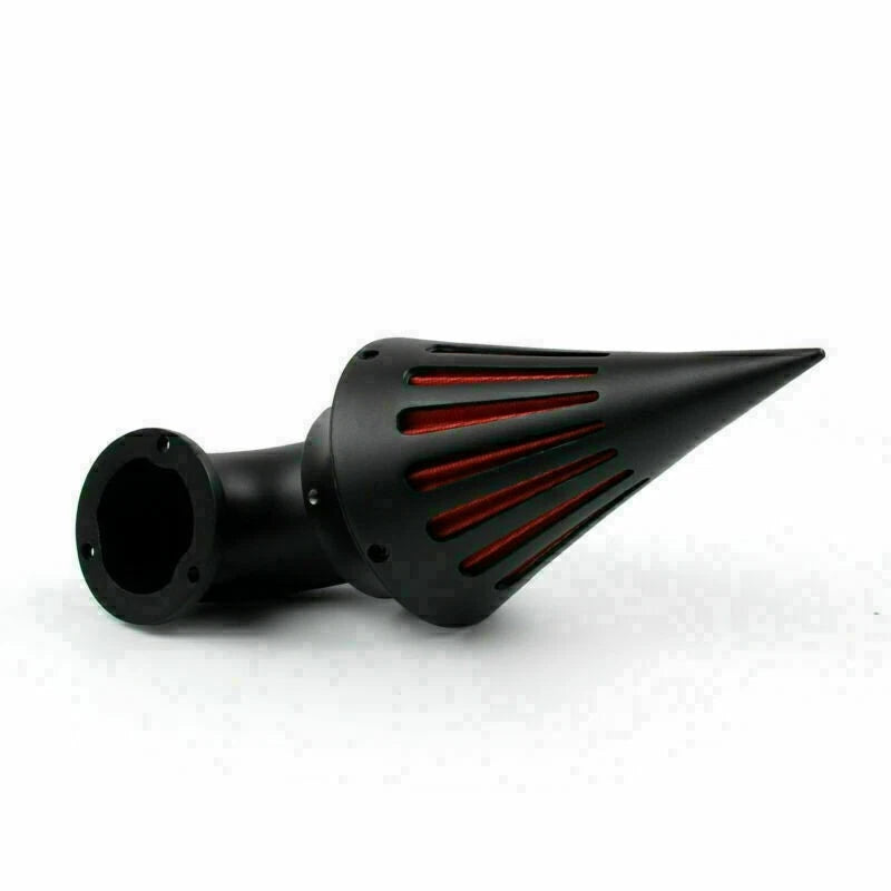 Black Spike Air Cleaner Intake Filter for Harley Touring Softail Dyna