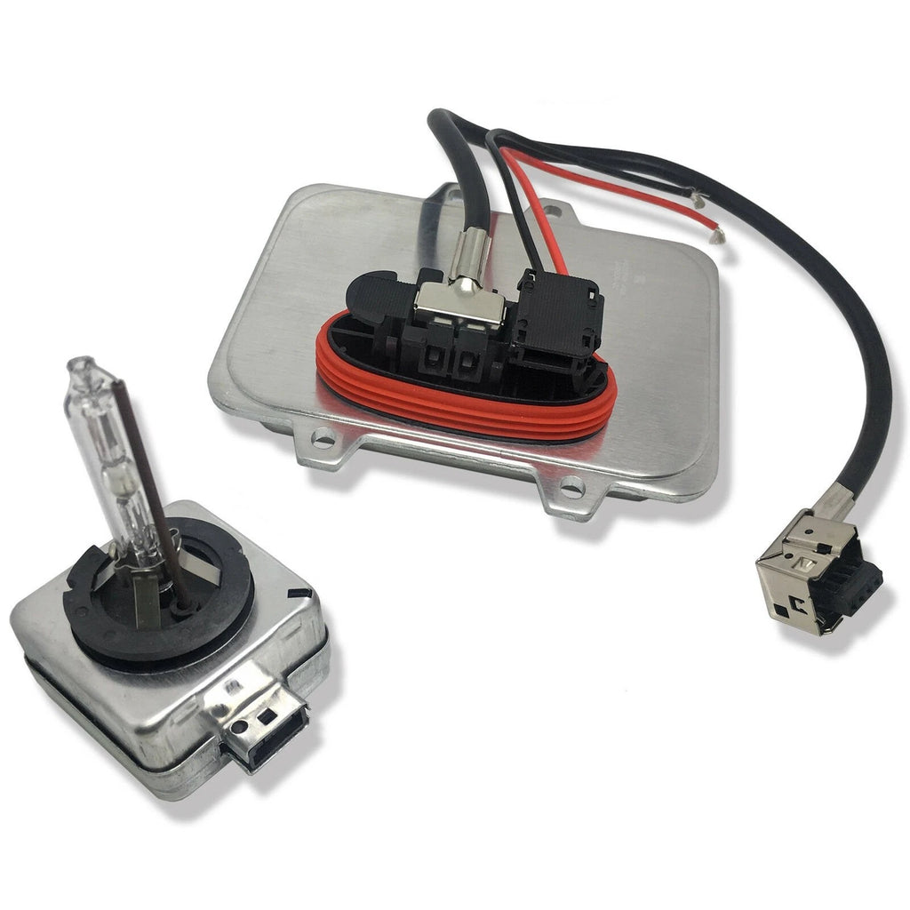2X Xenon HID Headlight Ballast & D1S Bulb for Cadillac Escalade (2007–2014)