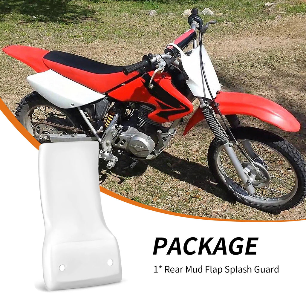 Rear Mud Flap Splash Guard for Honda XR80R XR100R (2000–2003) CRF80F CRF100F (2004–2013)