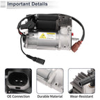 Air Suspension Compressor for Audi A6 (2005–2011)