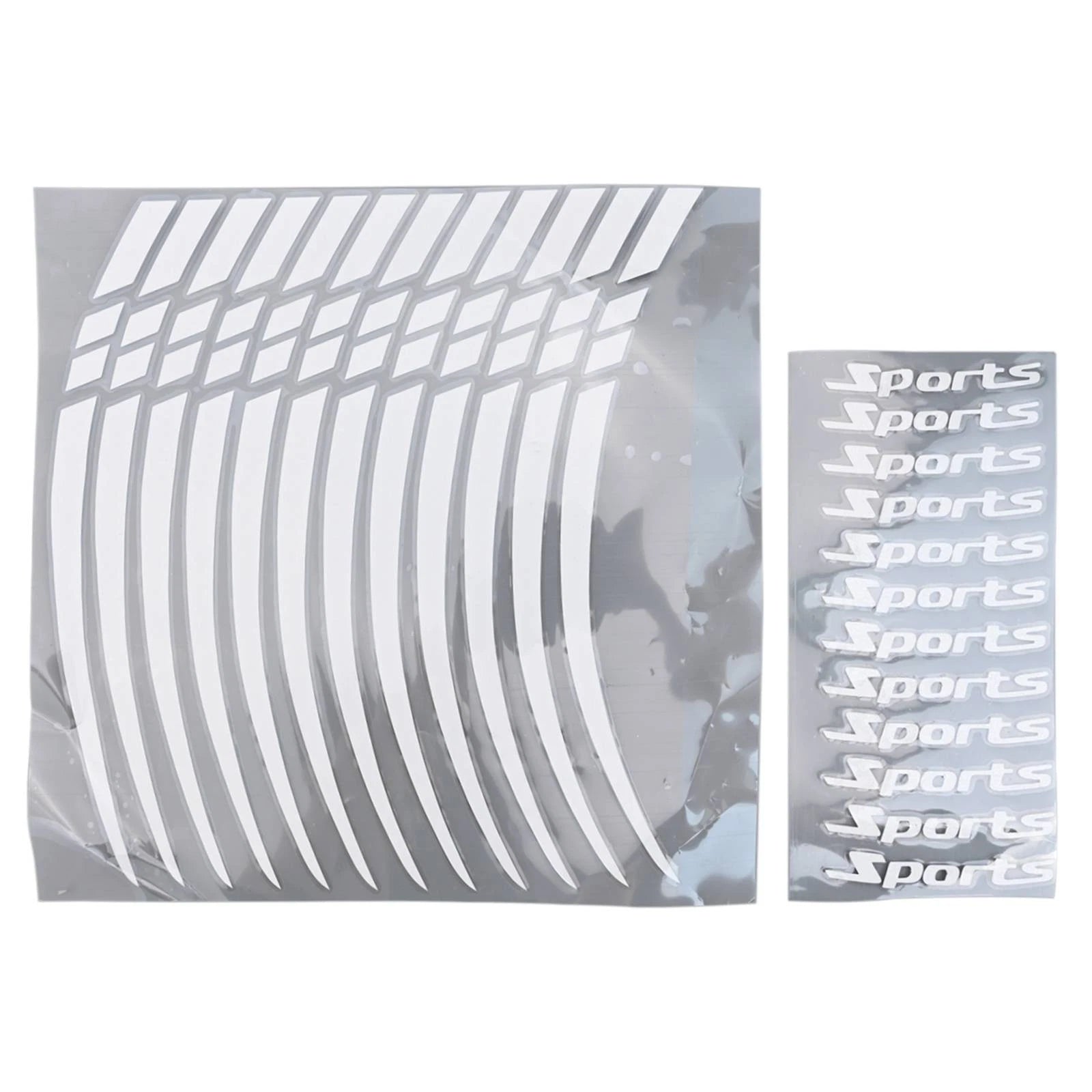 12 Pieces Wheel Rim Stripe Tape Stickers for 18-21 Inch Sport Wheels
