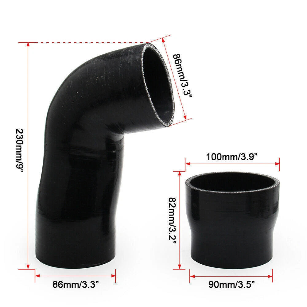 Cold & Hot Side Intercooler Pipe Boot Kit for Ford 6.7L Diesel Powerstroke (2011–2016)