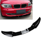 Front Bumper Lip Splitter for BMW 1 Series E81 E82 E87 E88 (2008–2011)
