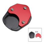 Kickstand Enlarger Plate Pad for Tiger Sport 660 (2022–2025) Red