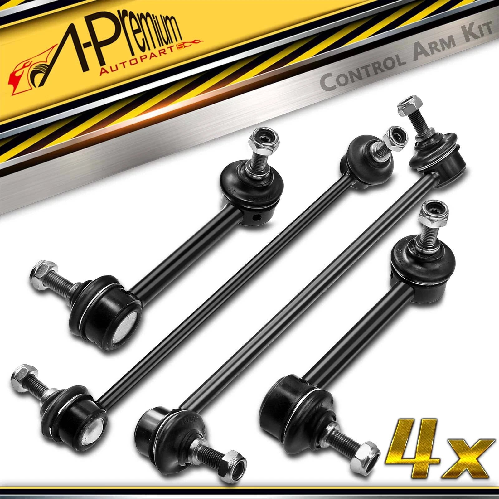 Set of 4 Sway Bar Links for BMW 228i 2014–2016, 230i 2017–2019, 320i 2016–2018