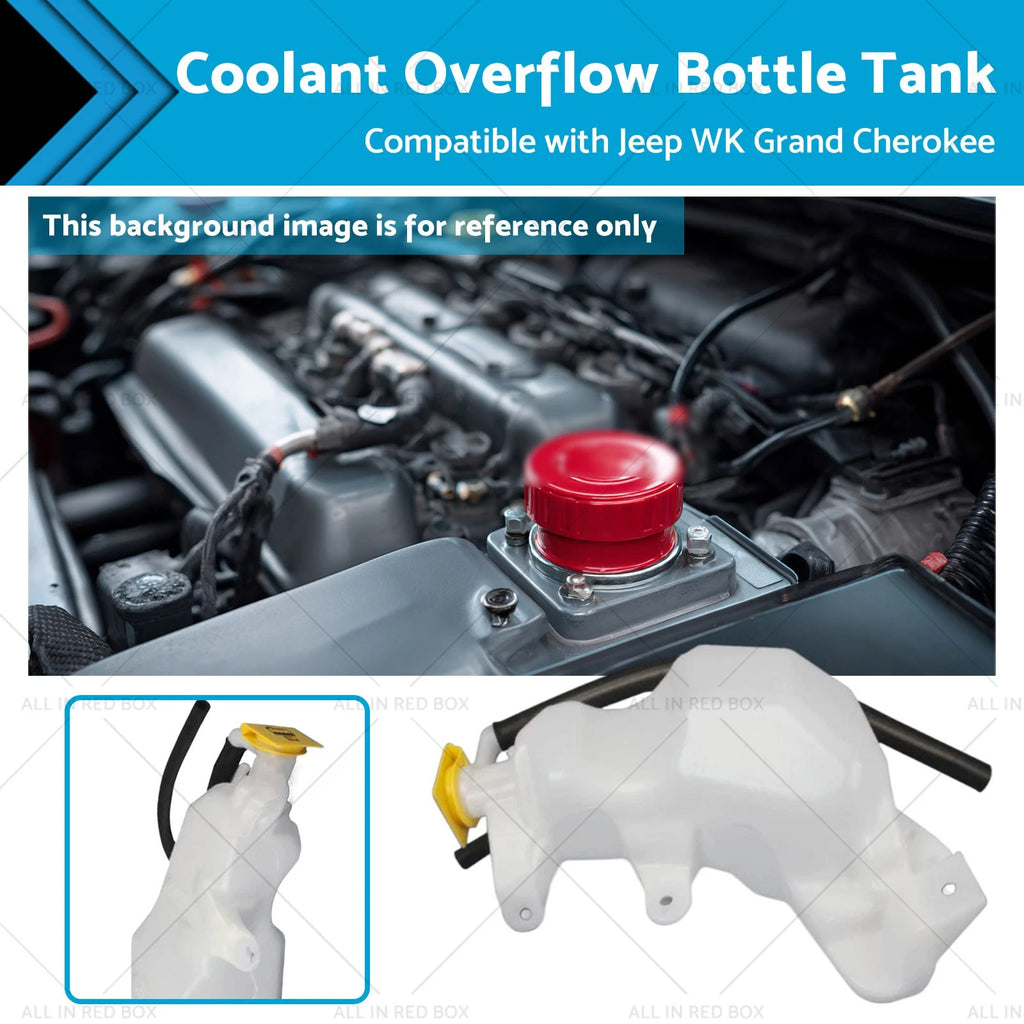 Coolant Overflow Bottle Tank for Jeep Grand Cherokee WK (2005–2010) 05165708AA