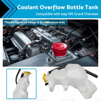 Coolant Overflow Bottle Tank for Jeep Grand Cherokee WK (2005–2010) 05165708AA