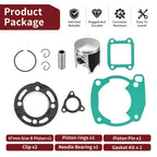Piston Kit 47mm w/ Gaskets for Honda CR80R (1986–1991)