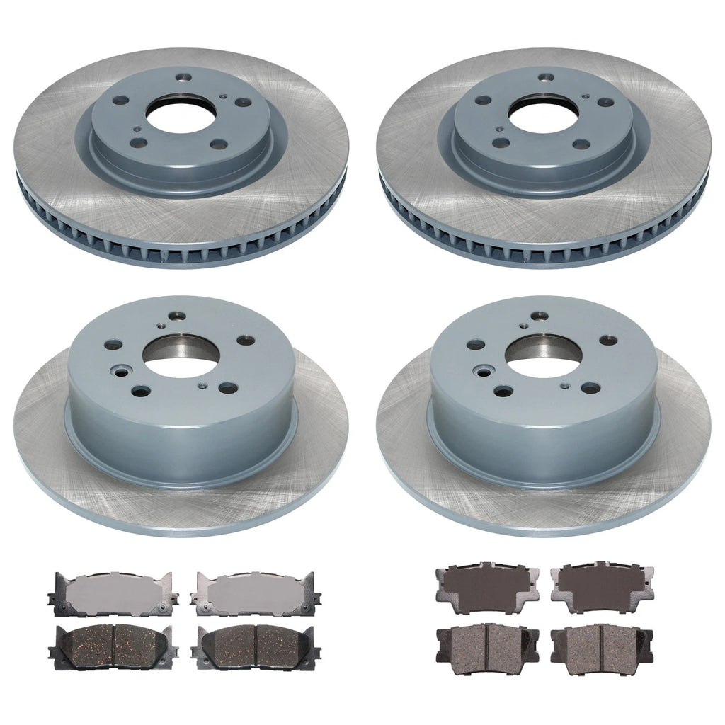 DuraGo Brake Pad & Rotor Kit for Avalon Camry ES350 (2000–2023)