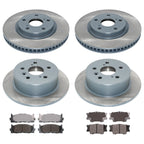 DuraGo Brake Pad & Rotor Kit for Avalon Camry ES350 (2000–2023)
