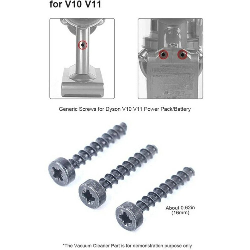 3X Vacuum Cleaner Power Screws for Household Supplies