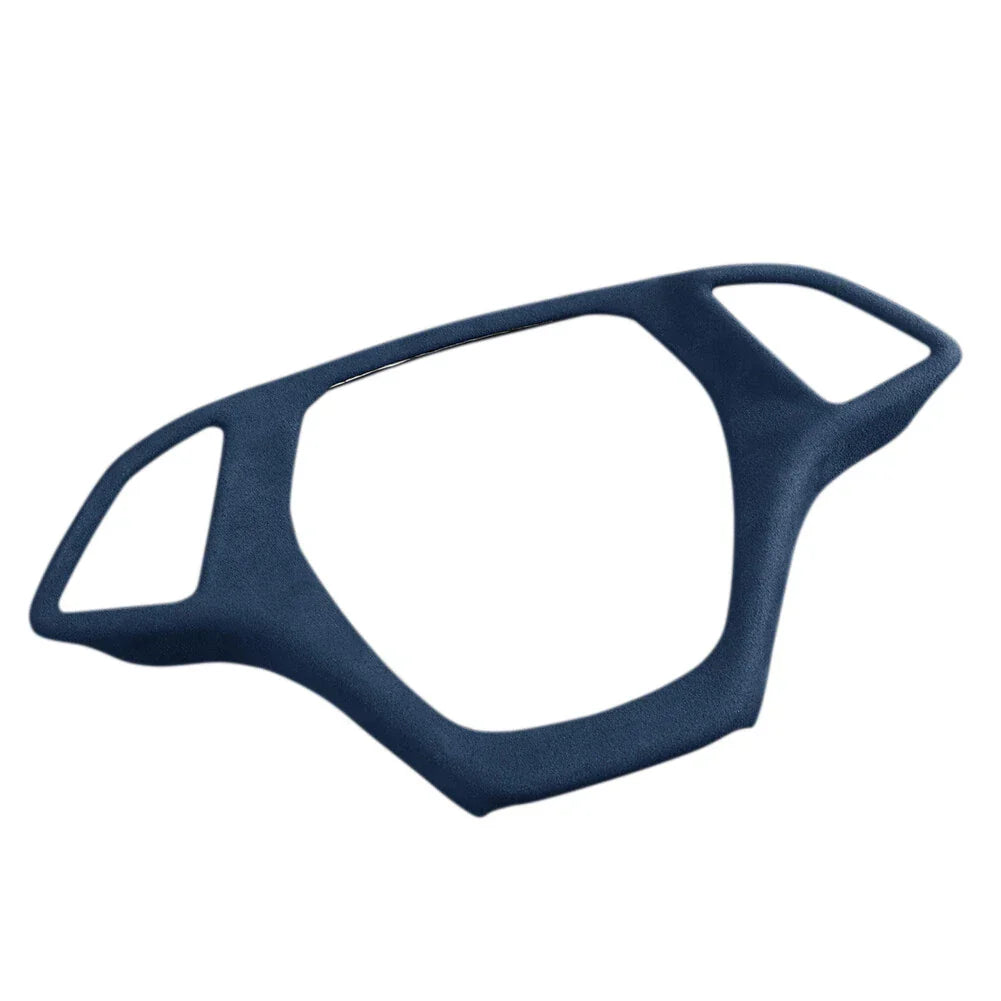 Suede Steering Wheel Cover for Chevrolet Corvette C7 (2014-2019) Blue